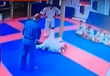 Entrenador patea niño por equivocarse al practicar kudo