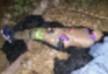 Abandonan cadáver envuelto con cinta, en Zamora
